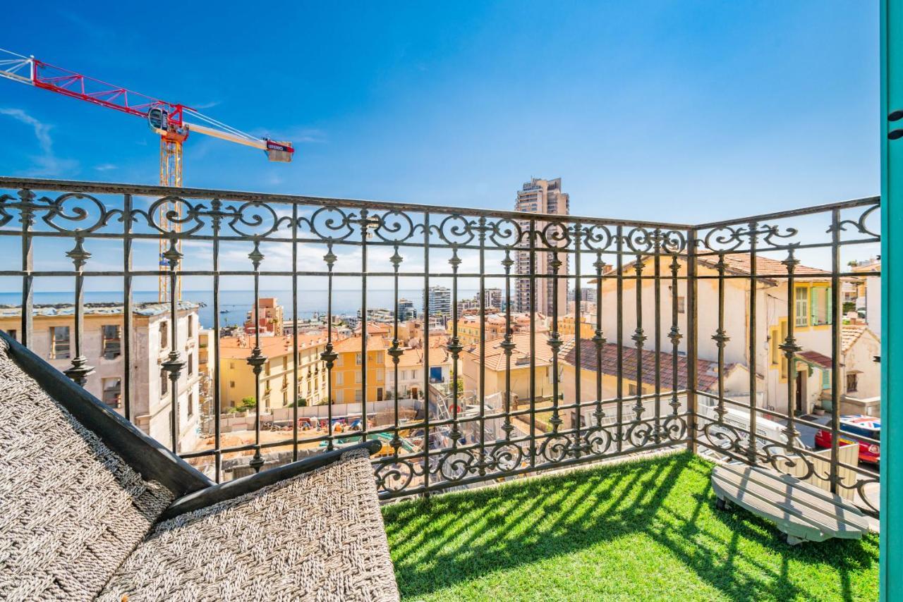 Frontiere De Monaco - Balconnet Vue Mer - Ba Beausoleil Buitenkant foto